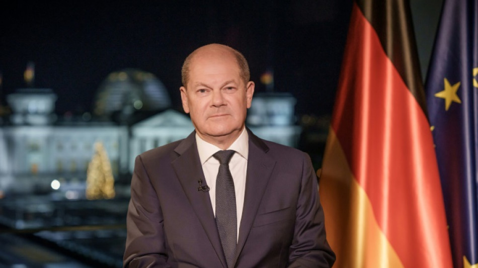 "Ein schweres Jahr geht zu Ende": Scholz wirbt um Zuversicht für 2023