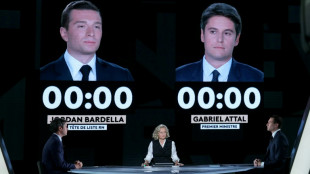 French PM seeks to narrow EU poll gap in far-right TV duel