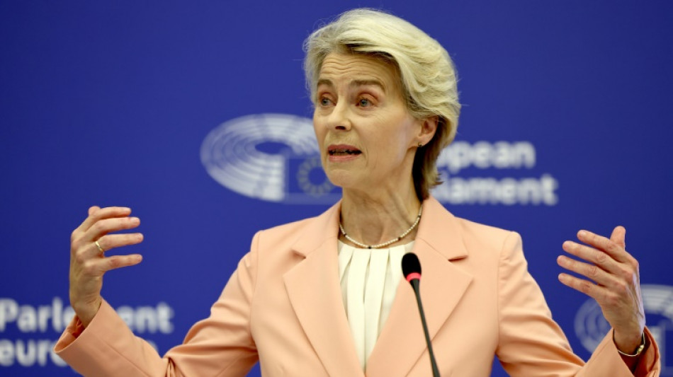 Ursula von der Leyen annonce une aide de 10 mds EUR pour les pays touch&eacute;s par les inondations
