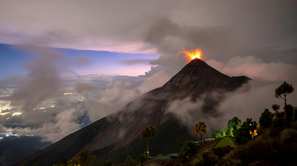 El volcán de Fuego aumenta su actividad eruptiva en Guatemala