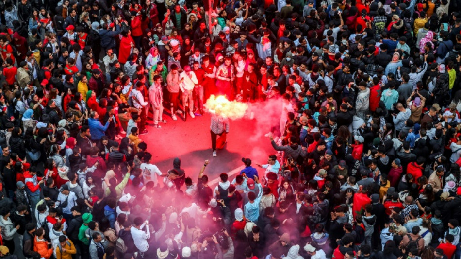Morocco fans celebrate the impossible and ask for more
