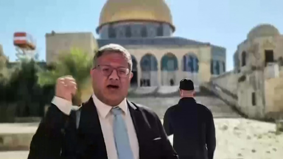 Desde la Explanada de las Mezquitas, un ministro israel&iacute; desaf&iacute;a a Netanyahu y a Ham&aacute;s