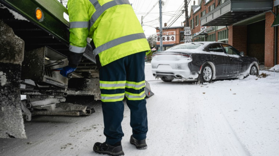 Au lendemain de No&euml;l, les Etats-Unis comptent les morts de la temp&ecirc;te hivernale