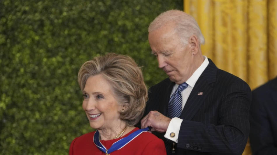 H&ouml;chste zivile Auszeichnung der USA: Biden verleiht Freiheitsmedaillen