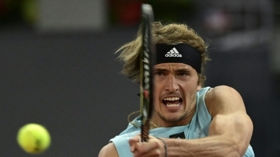 Raus aus der Krise: Zverev in Madrid im Halbfinale