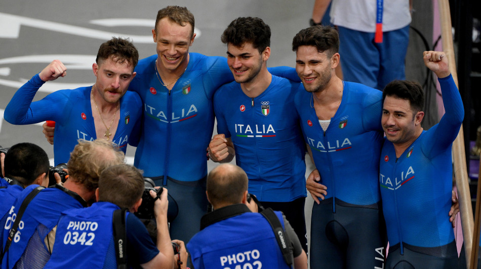Parigi: Ganna, questo bronzo vale pi&ugrave; di un oro