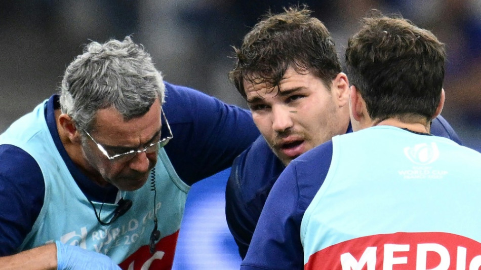 Br&uuml;che im Gesicht: Frankreichs Kapit&auml;n Dupont f&auml;llt aus