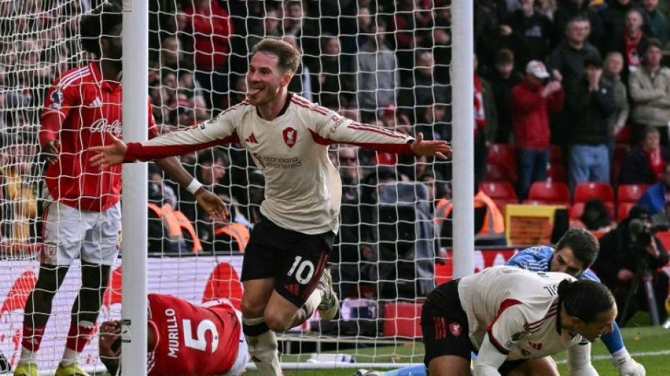 Liverpool late show floors Nottingham Forest