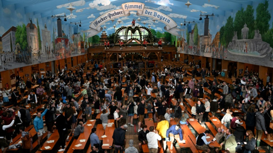 Ouverture de la Fête de la Bière à Munich après deux ans d'abstinence