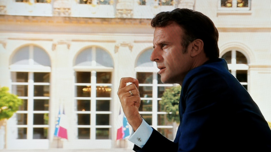 Macron: Frankreich will so bald wie m&ouml;glich ohne russisches Gas auskommen 