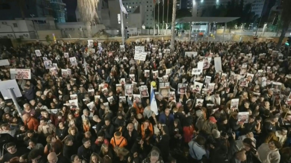 "Bringt sie nach Hause": Demonstration in Tel Aviv für Freilassung von Hamas-Geiseln