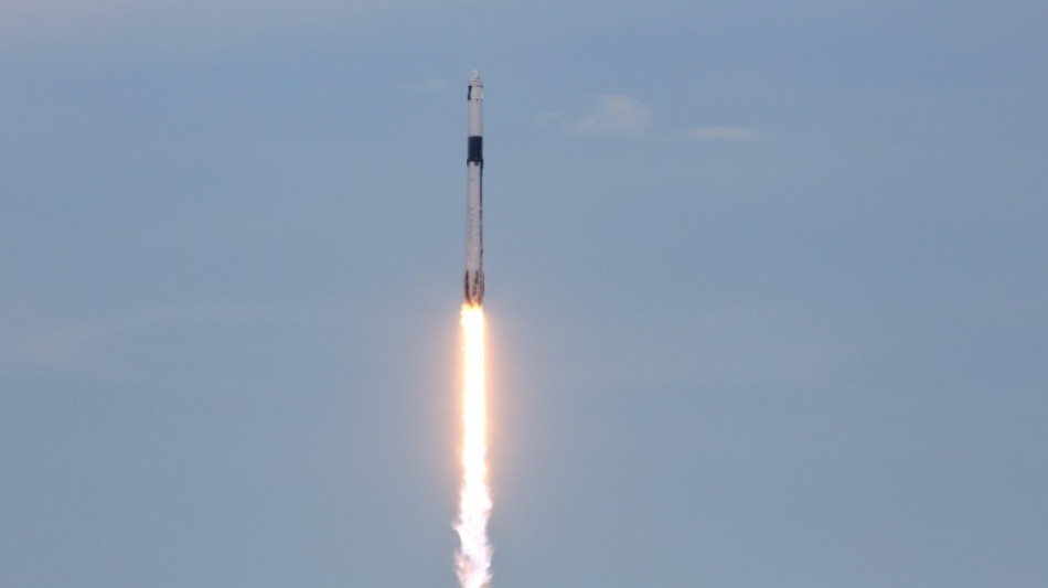 Dois astronautas sauditas viajam rumo &agrave; Esta&ccedil;&atilde;o Espacial Internacional