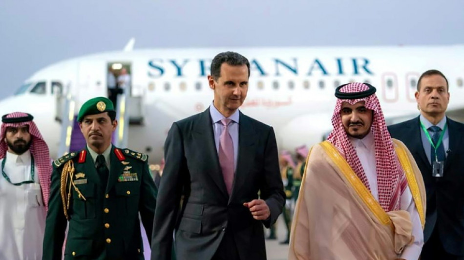 Assad est arriv&eacute; en Arabie saoudite pour le sommet de la Ligue arabe