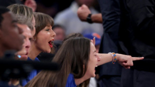 Singer Taylor Swift courtside as Knicks duel Spurs in NBA Finals