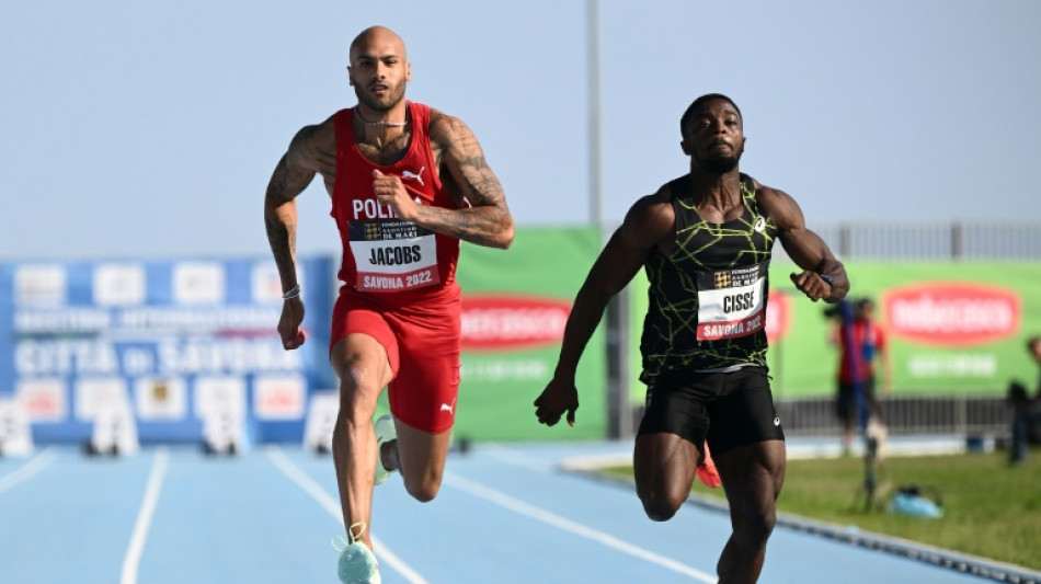 Athlétisme: Jacobs attendu sur 100 m à Stockholm le 30 juin