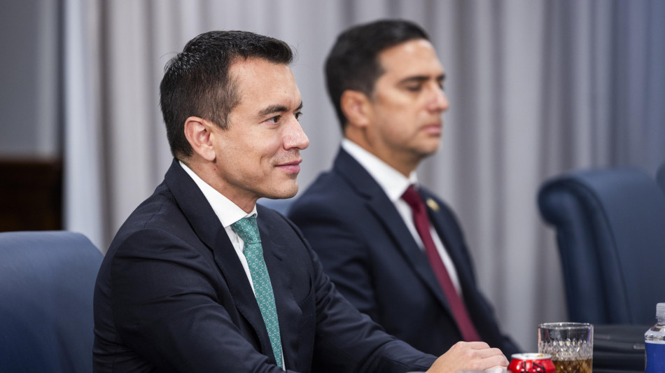 Ecuador, il presidente Noboa stima '80mila persone armate' nelle gang criminali