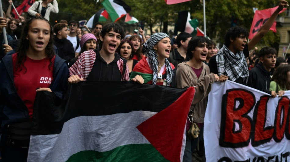 Tens of thousands join pro-Palestinian demos, strikes in Italy