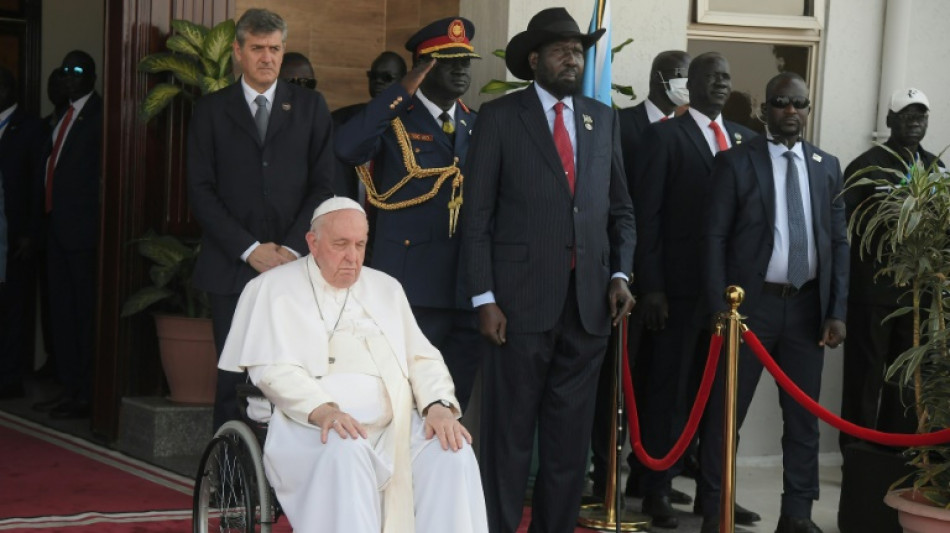 Le pape exhorte les dirigeants sud-soudanais &agrave; un "nouveau sursaut" pour la paix