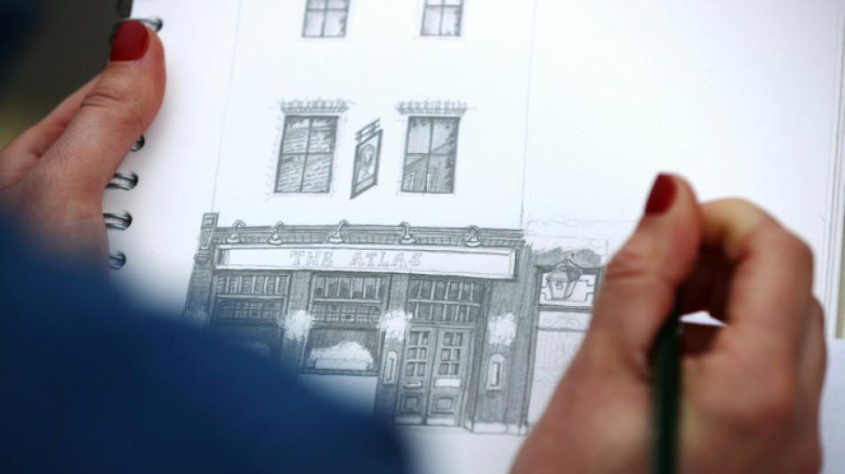 Drawing a beer: the artist sketching every London pub
