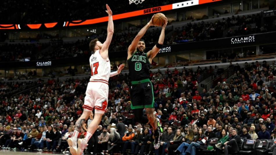 Celtics pass Bulls test to push NBA win streak to nine games