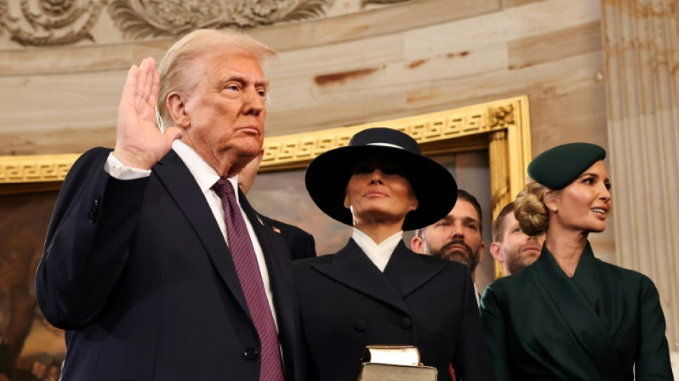 Comeback in Washington: Trump tritt mit aggressiver Rede zweite Amtszeit an