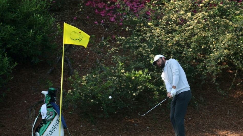 Scheffler tunes out talk of history in Masters title defense