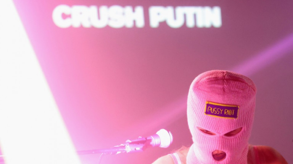 Le groupe russe punk Pussy Riot en tournée européenne pour aider l'Ukraine
