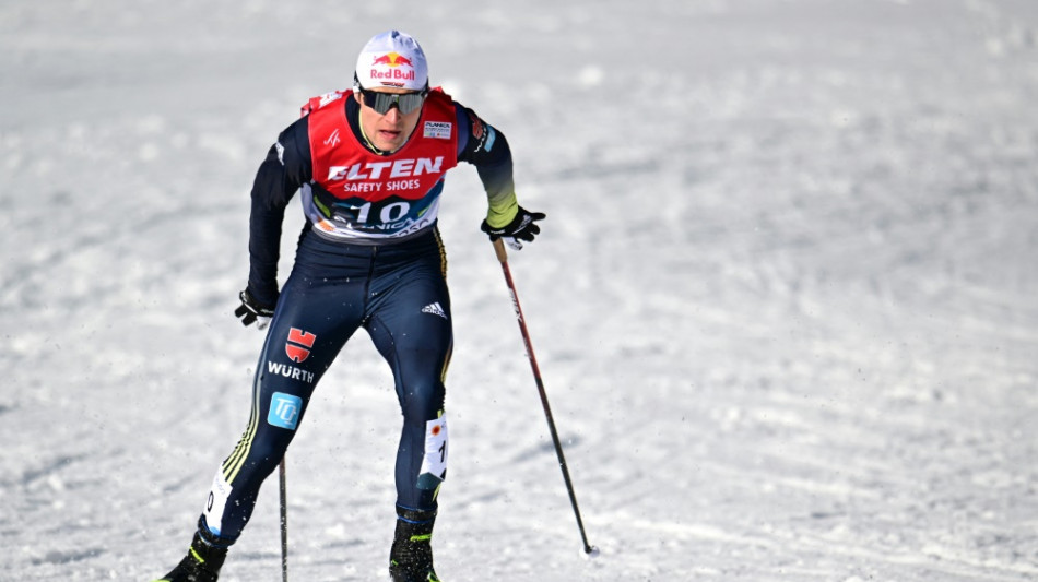 Kombination: Geiger f&uuml;hrt nach dem Langlauf