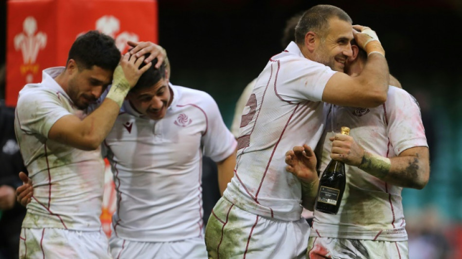 Rugby: la Géorgie surprend le pays de Galles pour la première fois de son histoire 