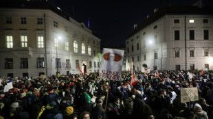 Zehntausende demonstrieren in Wien gegen m&ouml;gliche FP&Ouml;-gef&uuml;hrte Regierung