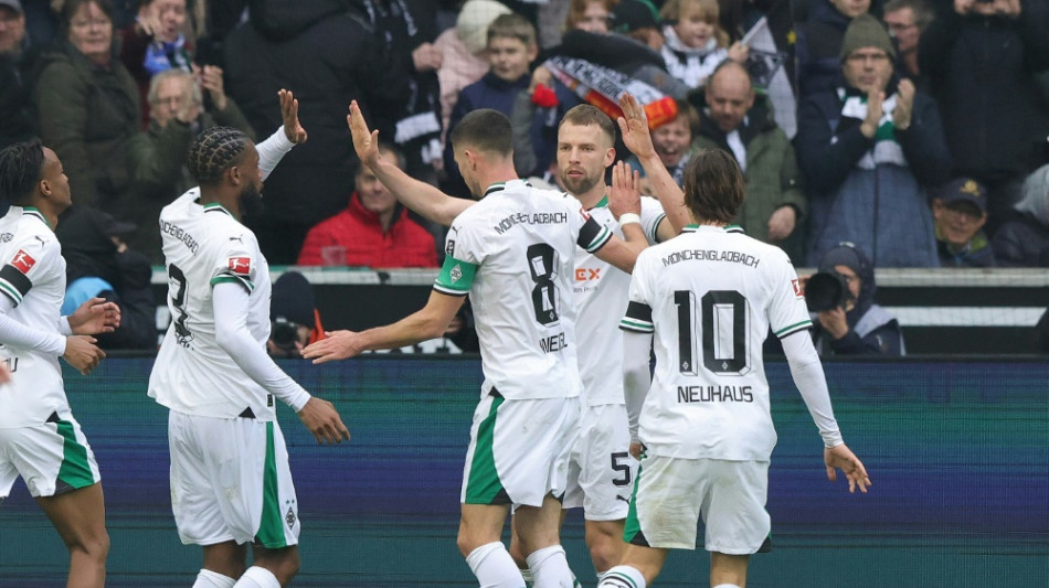 Erster Sieg in der R&uuml;ckrunde: Gladbach atmet auf