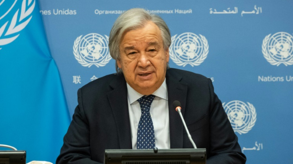 Guterres: Situation im Gazastreifen eine "epische humanit&auml;re Katastrophe"