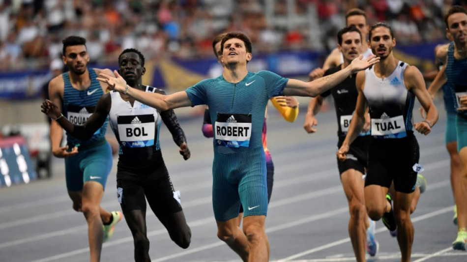 Athlétisme: 3e chrono de la saison pour Robert sur 800 m, minima réussis pour Bosse