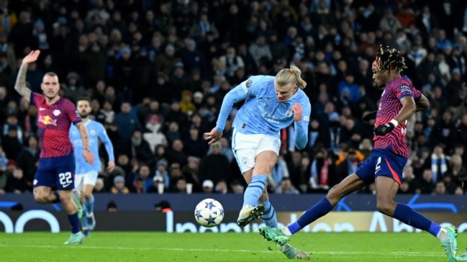 Haaland hits 40 in the Champions League as Man City comeback beats Leipzig