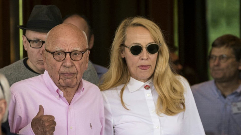 Le magnat des médias Rupert Murdoch et la mannequin Jerry Hall vont divorcer (presse)