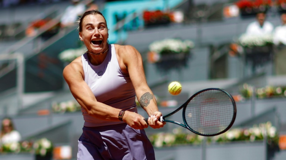 Sabalenka makes winning start in Madrid Open defence