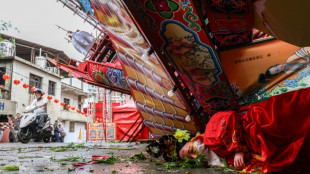 El tif&oacute;n Champi deja sin electricidad a miles de personas en Taiw&aacute;n