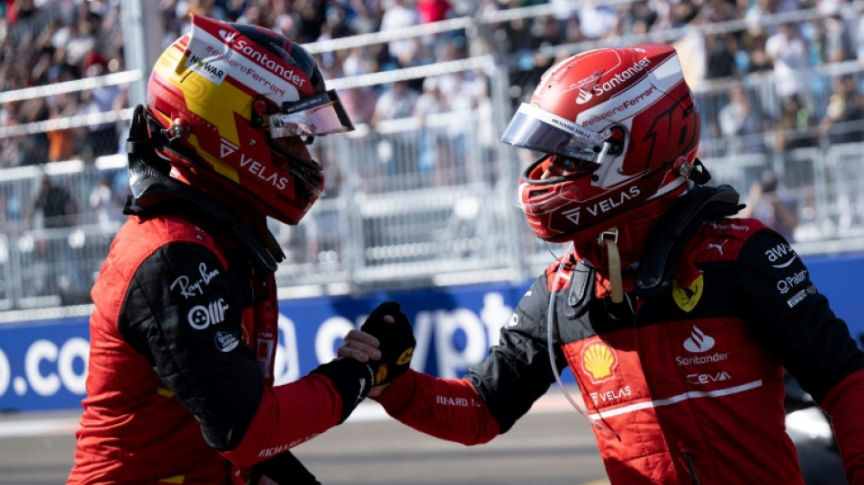 Ferrari's Leclerc grabs pole and praises 'crazy' Miami fans