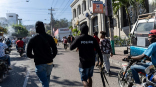 Polic&iacute;as protestan en Hait&iacute; tras el asesinato de seis agentes