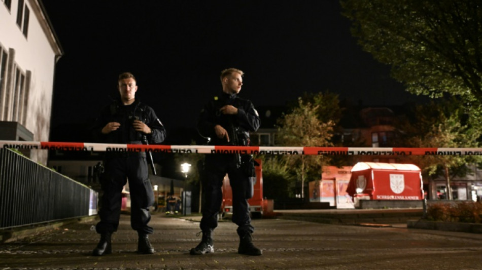 Suche nach T&auml;ter von Messerangriff in Solingen mit drei Toten dauert an