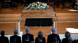Jimmy Carter, 99, joins US presidents at wife Rosalynn's memorial