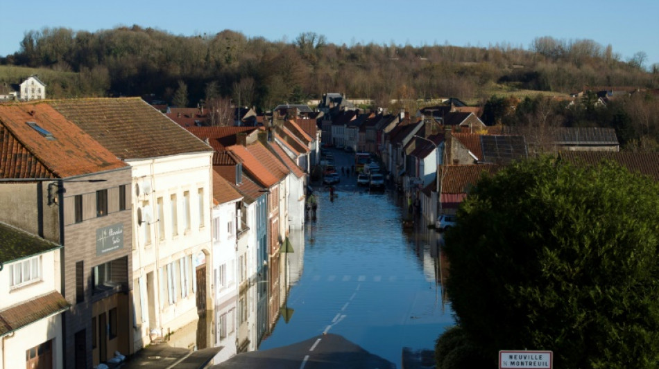 Pas-de-Calais: la d&eacute;crue contrari&eacute;e par de nouvelles pr&eacute;cipitations