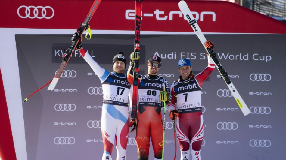 Ski alpin: Hintermann et Alexander créent la surprise à égalité à Kvitfjell
