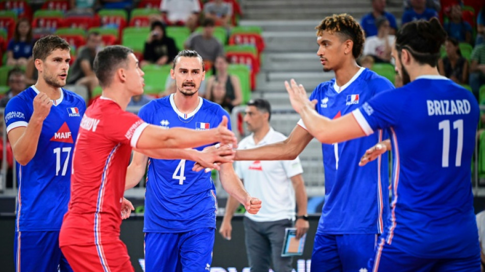 Mondial de volley: entr&eacute;e nette et sans bavure pour les Bleus contre l'Allemagne