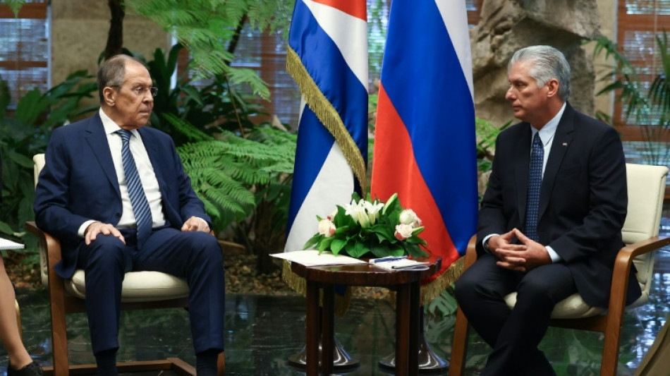 Lavrov agradece 'plena compreens&atilde;o' de Cuba sobre guerra na Ucr&acirc;nia