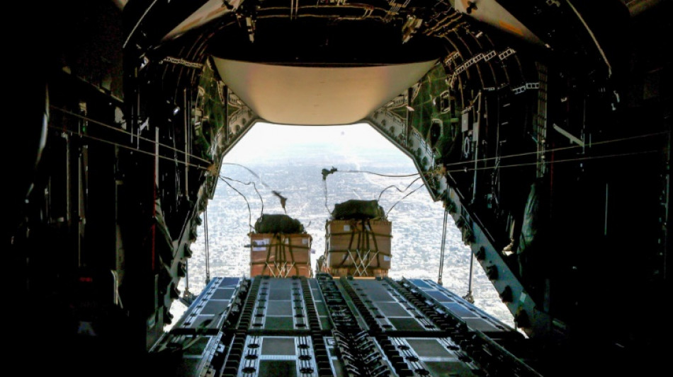 Bundeswehr wirft weitere Hilfsgüter über dem Gazastreifen ab