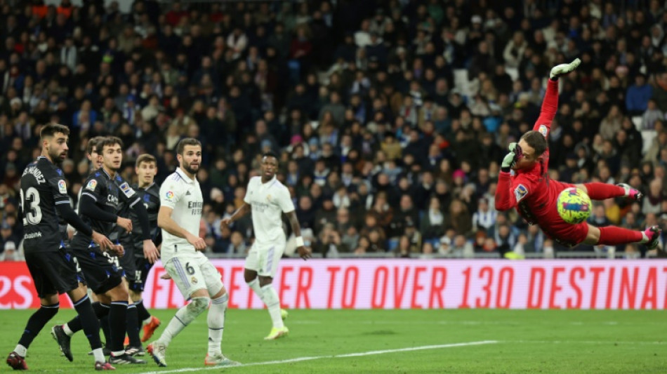 Remiro rocks boat as Madrid drop points in title race