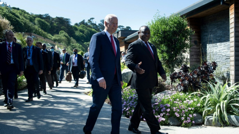 Biden to welcome S.Africa leader as Ukraine raises Africa priority
