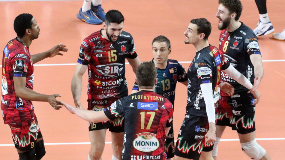 Pallavolo: 3-0 ad Ankara, Perugia in finale di Champions League