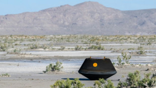 Echantillon d'astéroïde: de la "poussière noire" trouvée à l'ouverture de la capsule Osiris-Rex